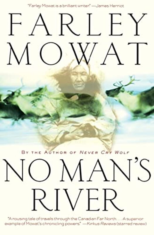 Book cover for "No Man's River" by Farley Mowat