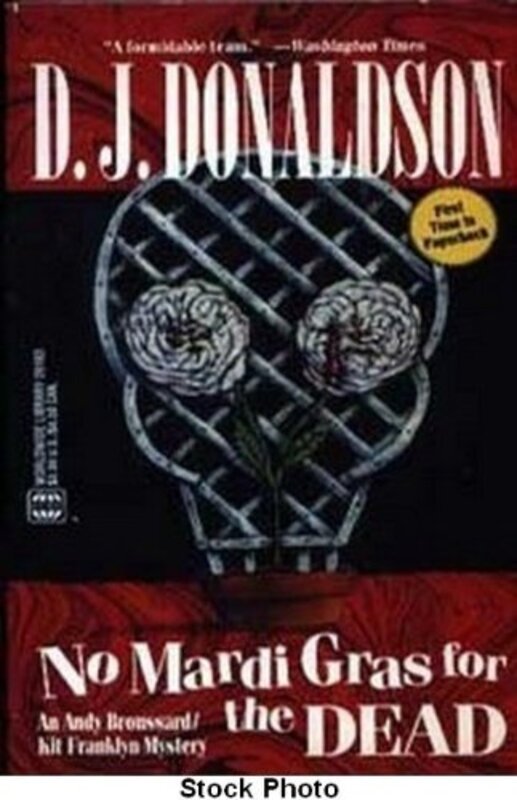 Book cover for "No Mardi Gras For The Dead" by Don Donaldson
