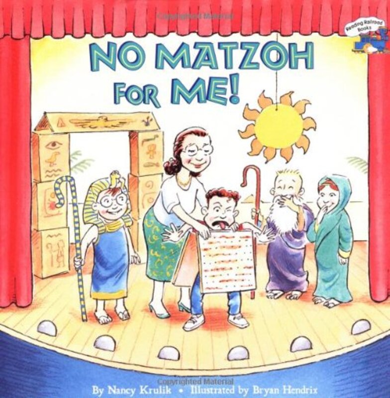 Book cover for "No Matzoh for Me!" by Nancy Krulik