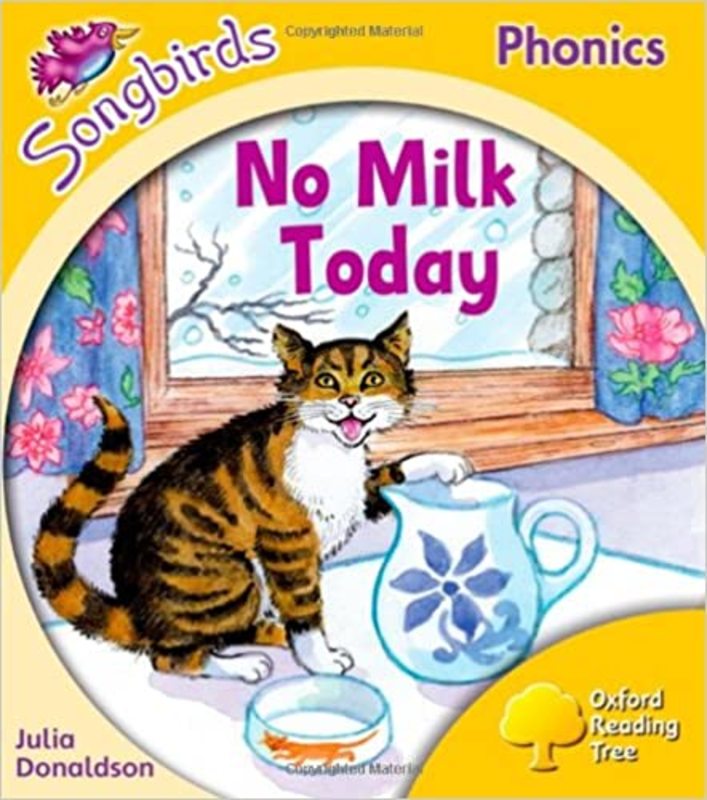 Book cover for "No Milk Today" by Julia Donaldson