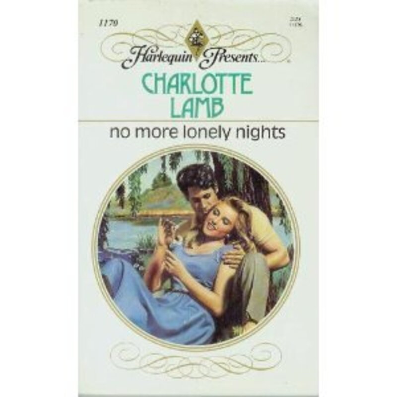 Book cover for "No More Lonely Nights" by Charlotte Lamb