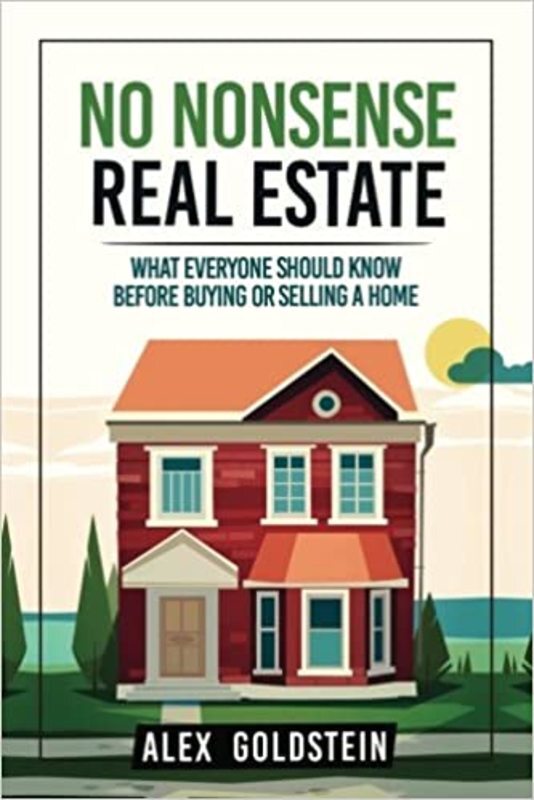 Book cover for "No Nonsense Real Estate" by Alex Goldstein