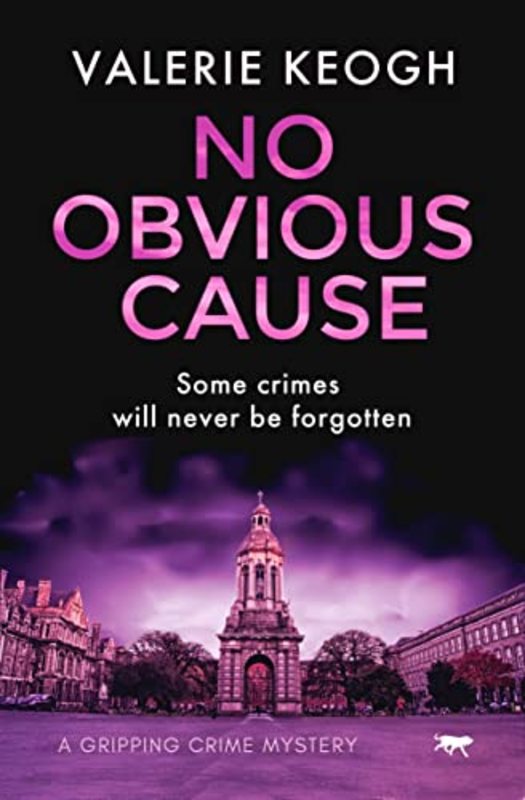Book cover for "No Obvious Cause" by Valerie Keogh