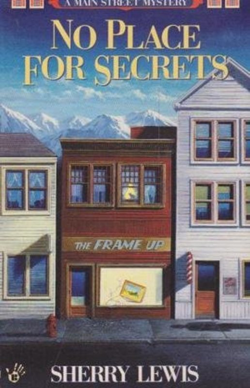 Book cover for "No Place for Secrets" by Sherry Lewis