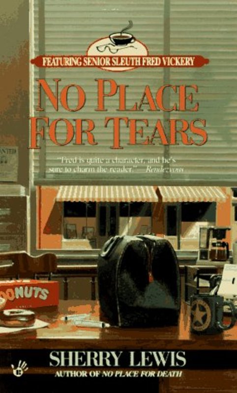Book cover for "No Place for Tears" by Sherry Lewis