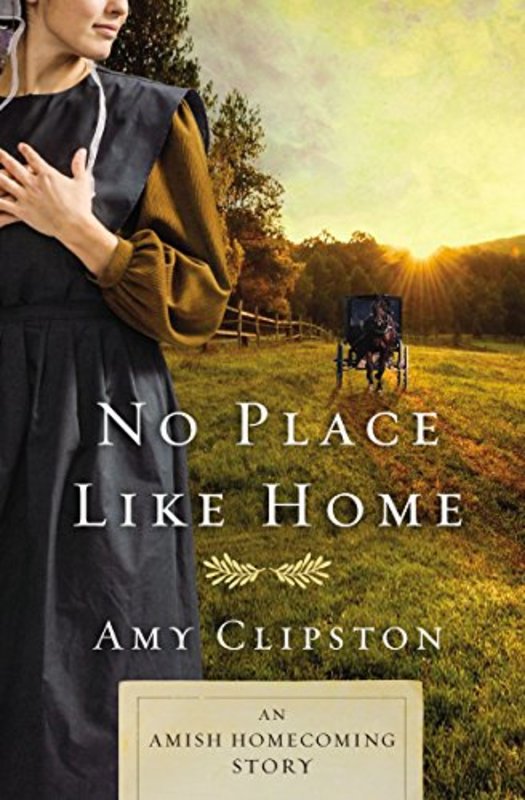 Book cover for "No Place like Home" by Amy Clipston