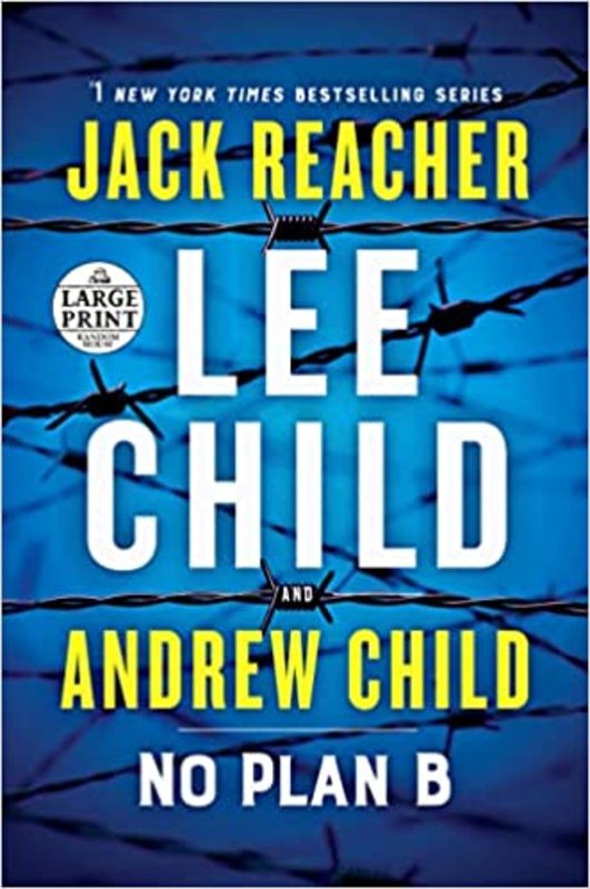 Book cover for "No Plan B" by Lee Child