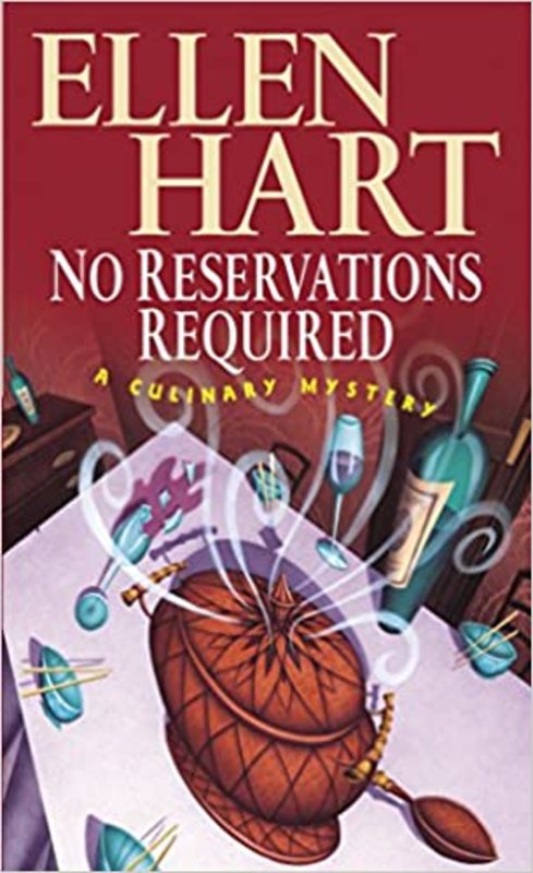 Book cover for "No Reservations Required" by Ellen Hart