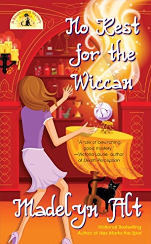Book cover for "No Rest for the Wiccan" by Madelyn Alt