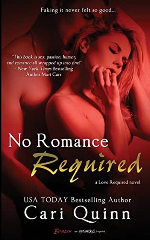 Book cover for "No Romance Required" by Cari Quinn