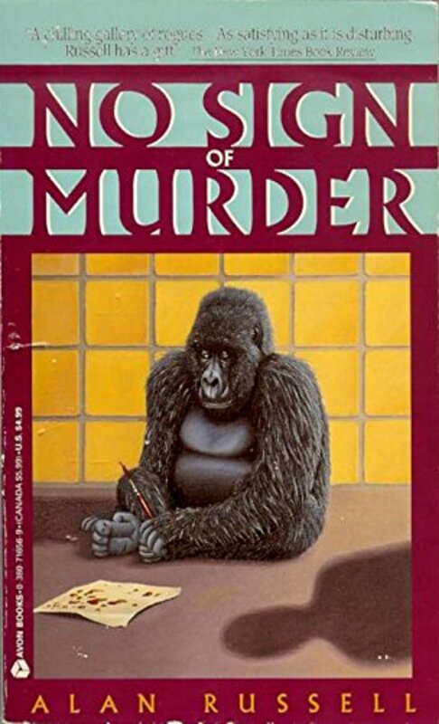 Book cover for "No Sign of Murder" by Alan Russell