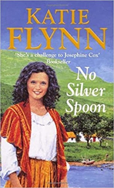Book cover for "No Silver Spoon" by Katie Flynn