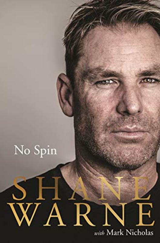 Book cover for "No Spin" by Shane Warne