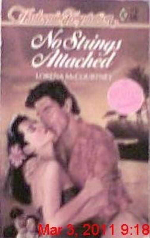Book cover for "No Strings Attached" by Lorena McCourtney