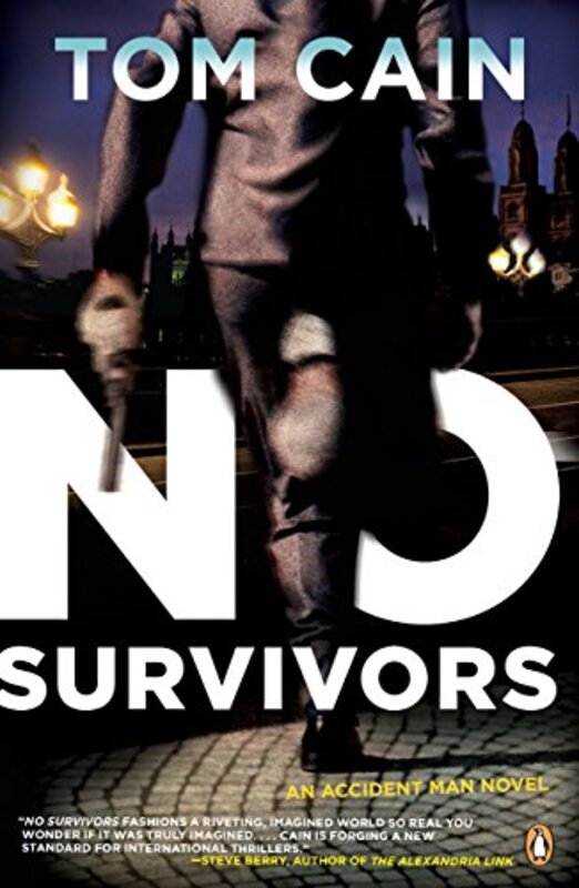 Book cover for "No Survivors / The Survivor" by Tom Cain