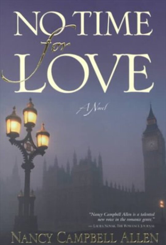 Book cover for "No Time for Love" by Nancy Campbell Allen