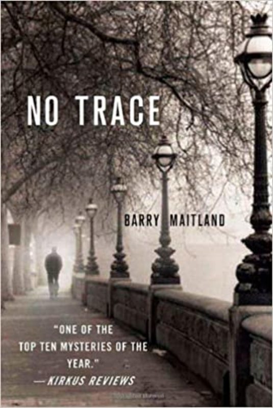 Book cover for "No Trace" by Barry Maitland