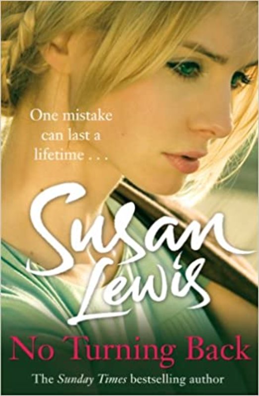 Book cover for "No Turning Back" by Susan Lewis