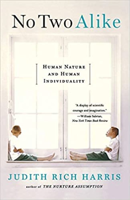 Book cover for "No Two Alike" by Judith Rich Harris