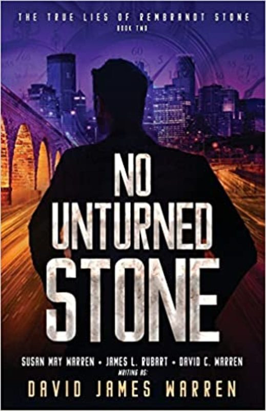 Book cover for "No Unturned Stone" by Susan May Warren