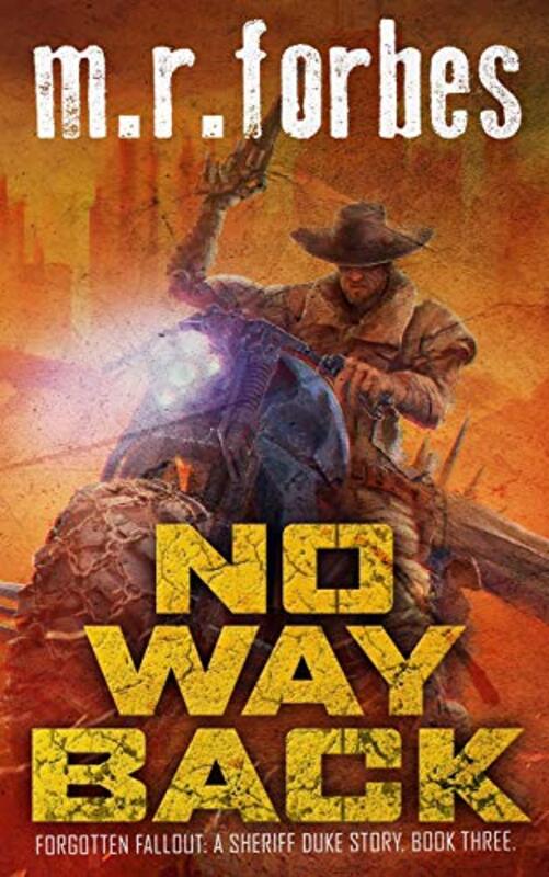 Book cover for "No Way Back" by MR Forbes