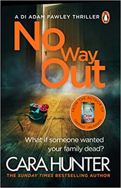 Book cover for "No Way Out" by Cara Hunter