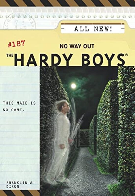 Book cover for "No Way Out" by Franklin W Dixon