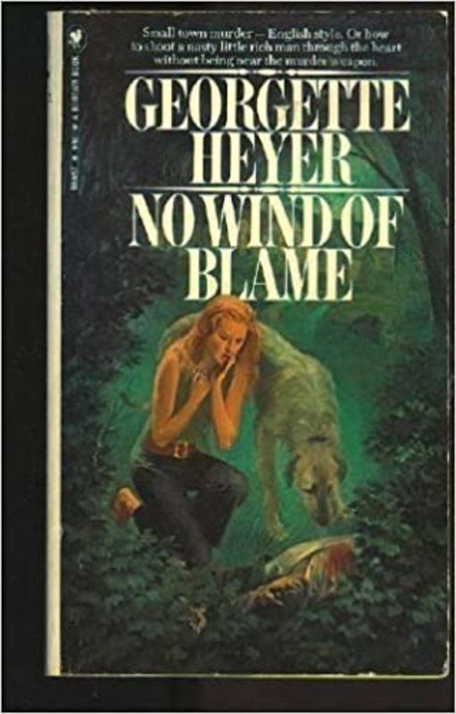 Book cover for "No Wind of Blame" by Georgette Heyer