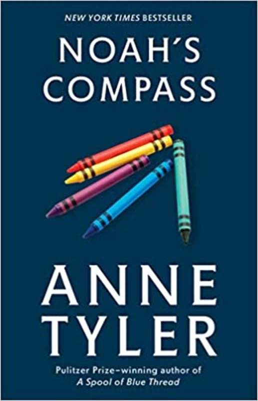 Book cover for "Noah's Compass" by Anne Tyler