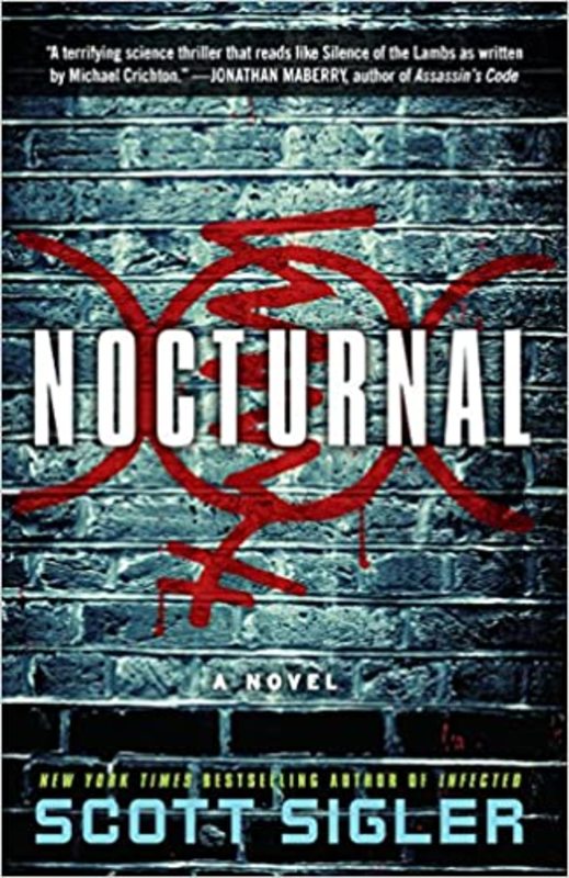 Book cover for "Nocturnal" by Scott Sigler