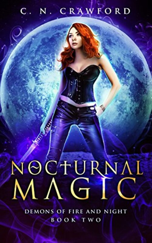 Book cover for "Nocturnal Magic" by CN Crawford