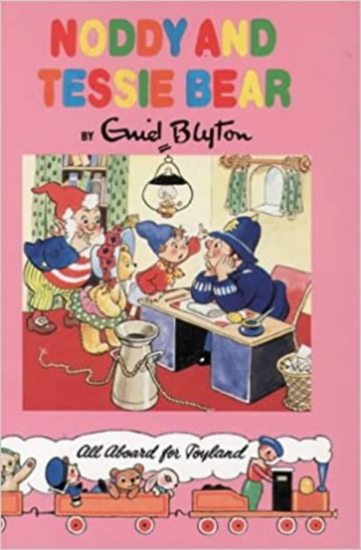 Book cover for "Noddy And Tessie Bear" by Enid Blyton