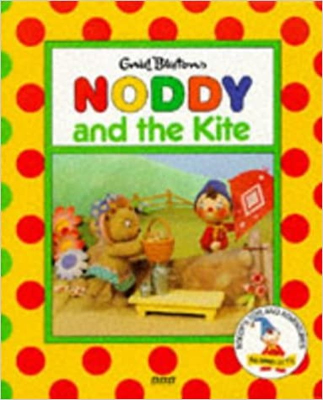 Book cover for "Noddy And The Kite" by Enid Blyton