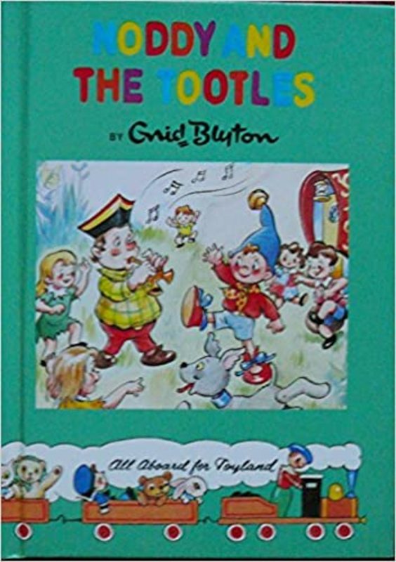 Book cover for "Noddy And The Tootles" by Enid Blyton