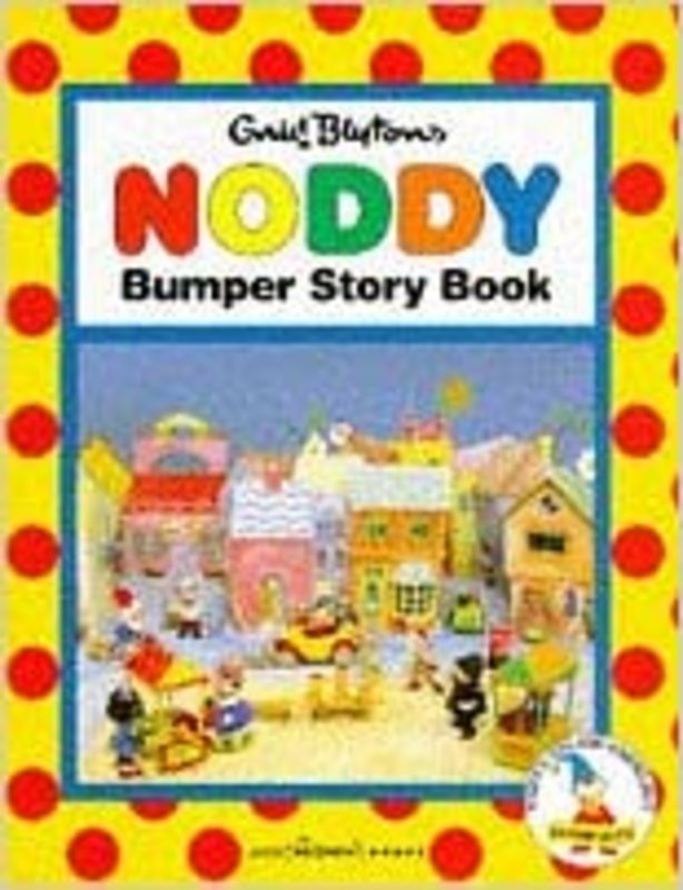 Book cover for "Noddy Bumper Story Book" by Enid Blyton