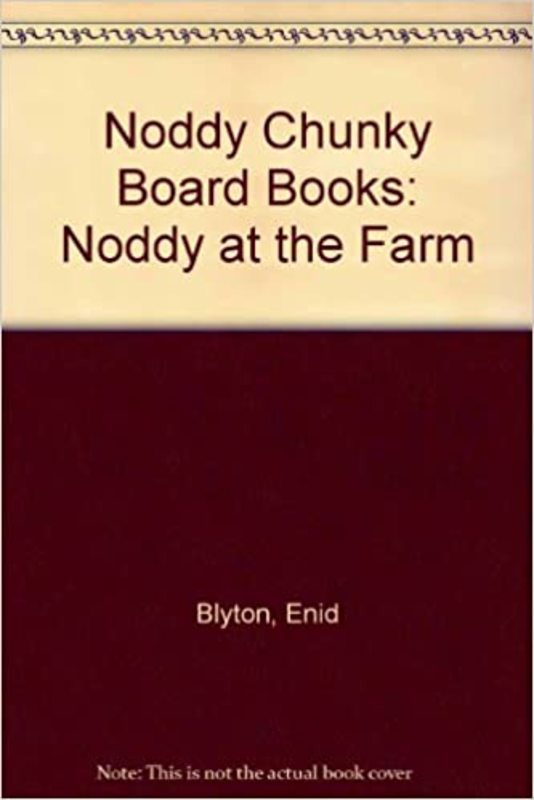 Book cover for "Noddy Chunky Board Books" by Enid Blyton