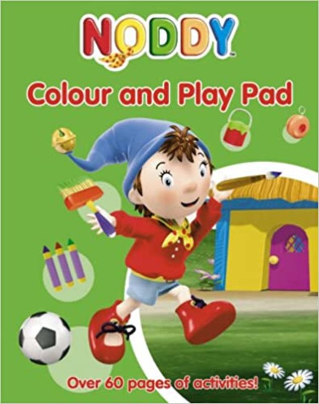Book cover for "Noddy Colour And Play Pad" by Enid Blyton