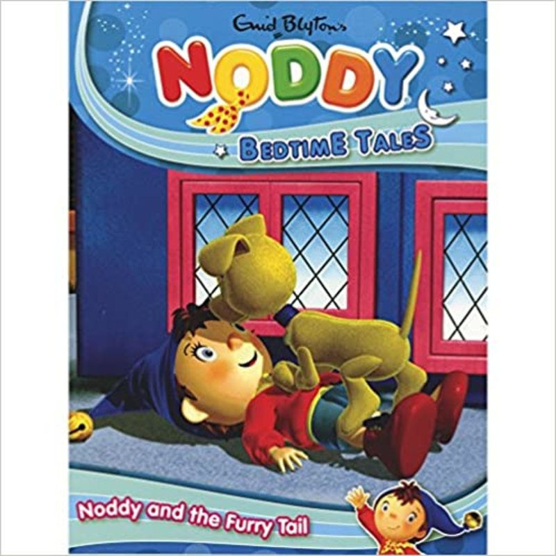 Book cover for "Noddy Finds a Furry Tail" by Enid Blyton
