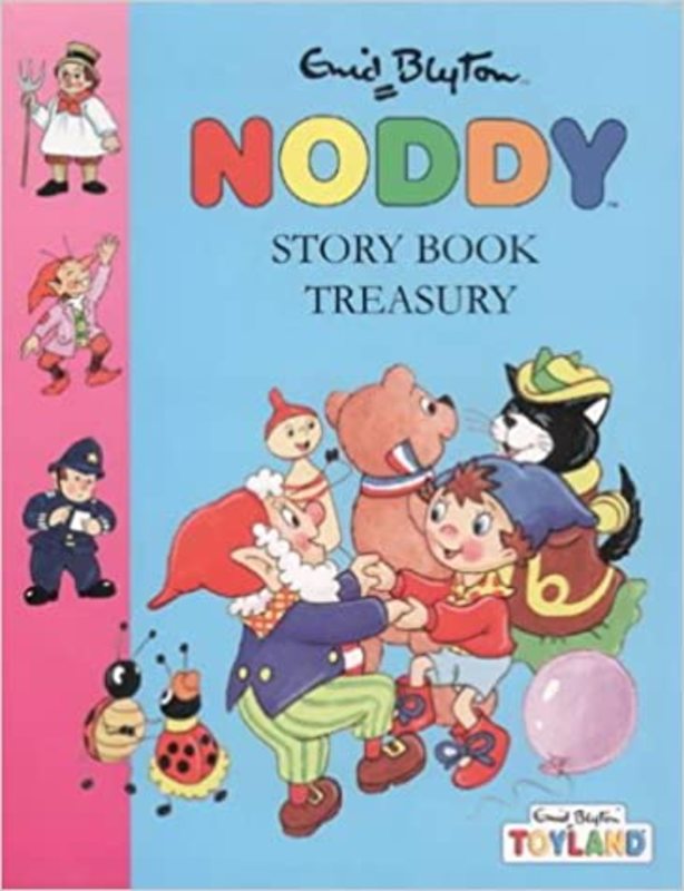 Book cover for "Noddy Storybook Treasury" by Enid Blyton