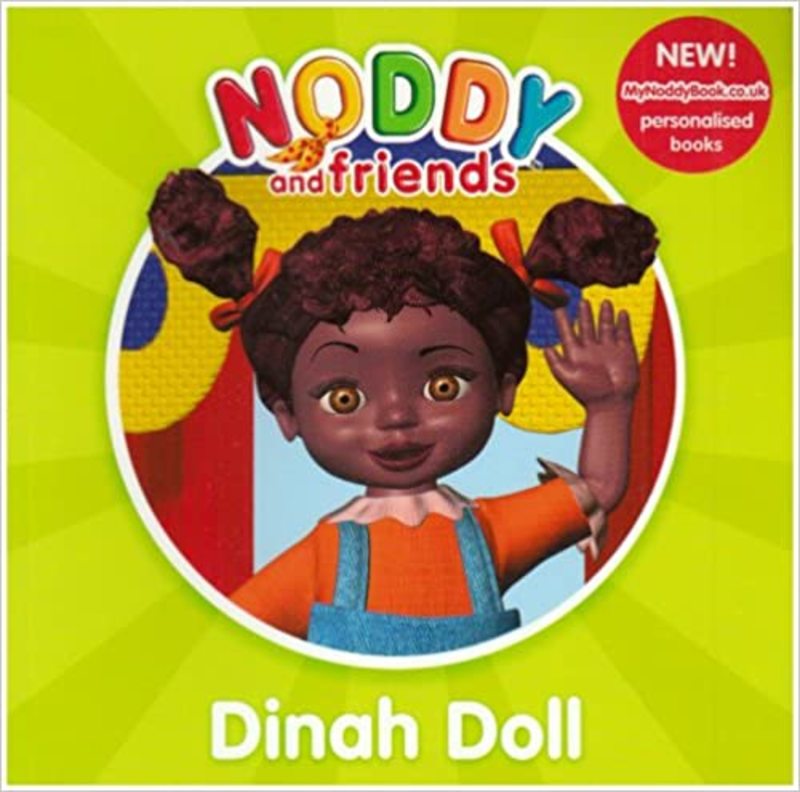 Book cover for "Noddy and Friends Character Books - Dinah Doll" by Enid Blyton