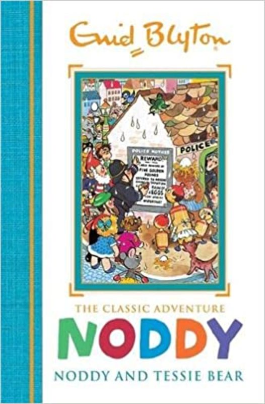 Book cover for "Noddy and Tessie Bear" by Enid Blyton