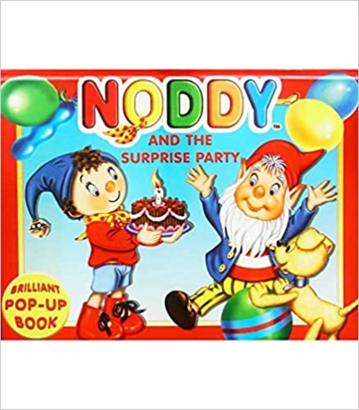 Book cover for "Noddy and the Roller Skates" by Enid Blyton