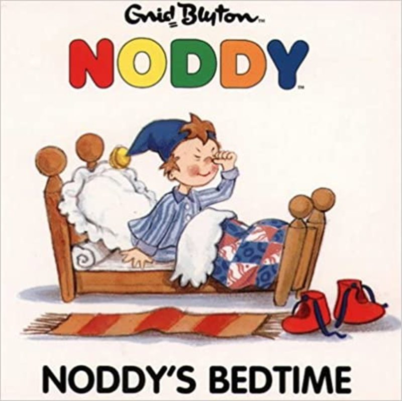 Book cover for "Noddy's Bedtime" by Enid Blyton