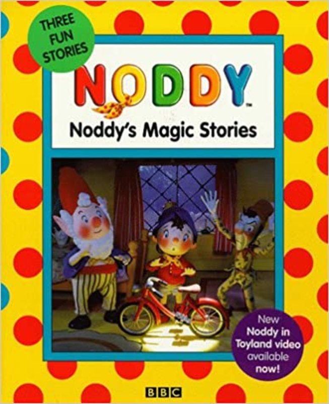 Book cover for "Noddy's Magic Stories" by Enid Blyton
