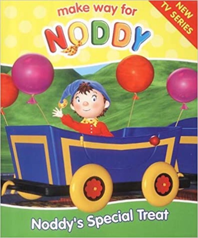 Book cover for "Noddy's Special Treat" by Enid Blyton