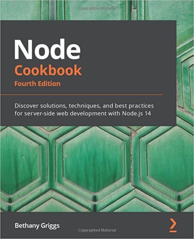 Book cover for "Node Cookbook" by Bethany Griggs
