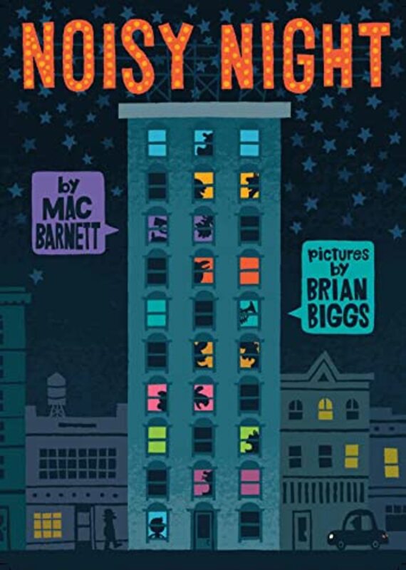 Book cover for "Noisy Night" by Mac Barnett