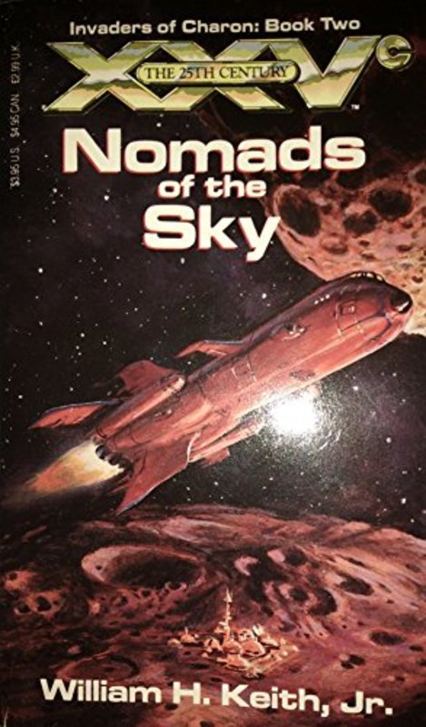 Book cover for "Nomads of the Sky" by William H Keith