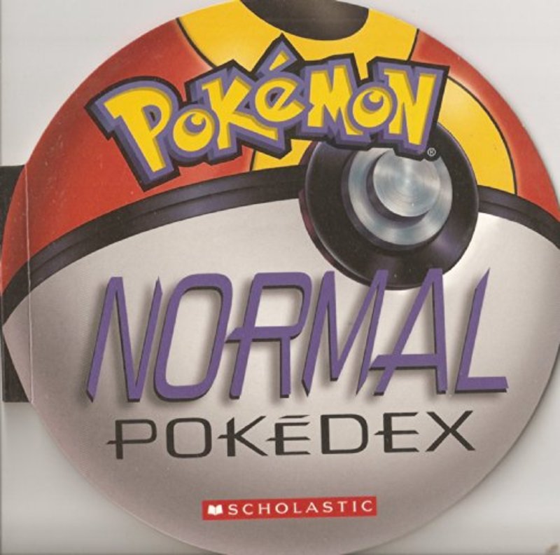 Book cover for "Normal Pokédex" by Tracey West