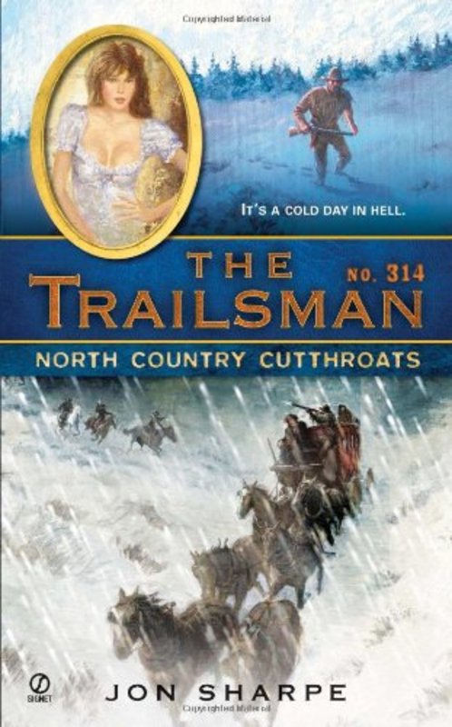 Book cover for "North Country Cutthroats" by Jon Sharpe